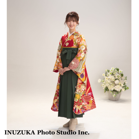 いぬづか写真室/西宮/レンタル衣装/フォトスタジオ/卒業記念/卒業袴