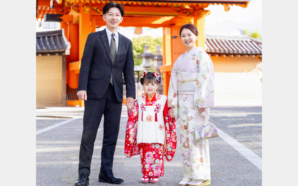 いぬづか写真室/七五三/西宮神社/ロケフォト/スナップ撮影/レンタル衣装
