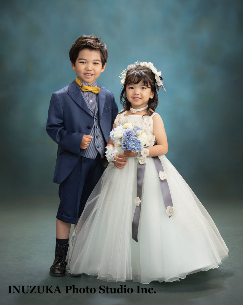 いぬづか写真室/七五三/レンタル/西宮神社/ファミリーフォト