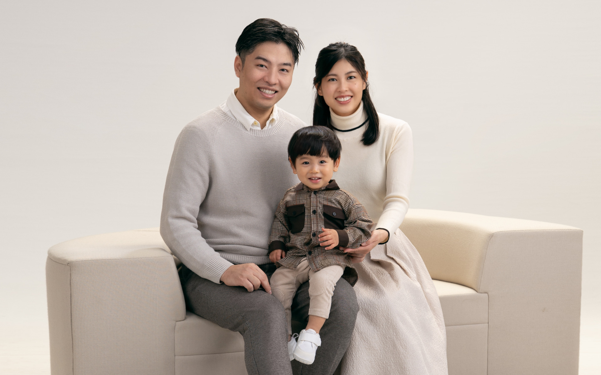 いぬづか写真室/1歳記念/ベビーフォト/ファミリーフォト