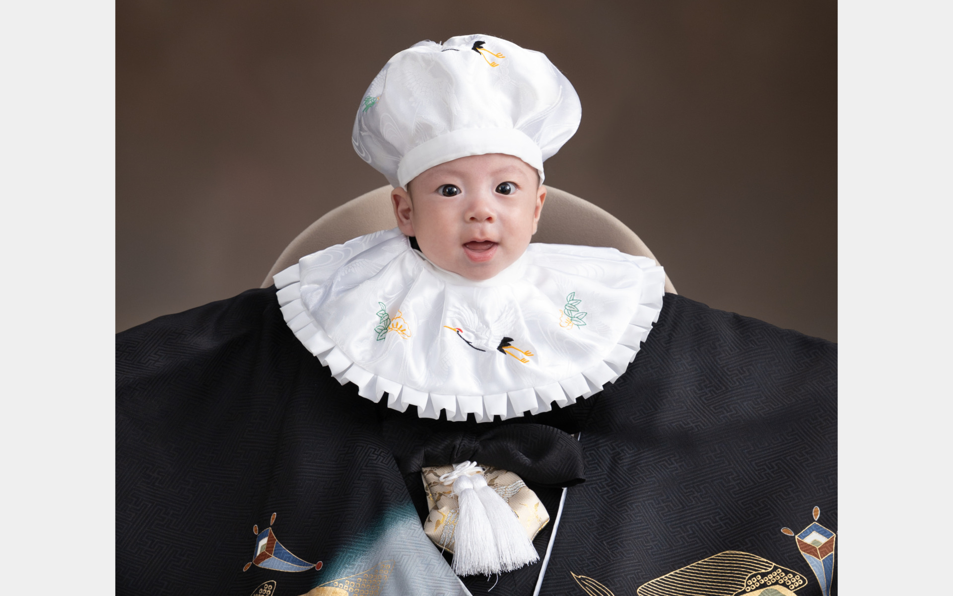 いぬづか写真室/お宮参り/ベビーフォト/ファミリーフォト/百日記念