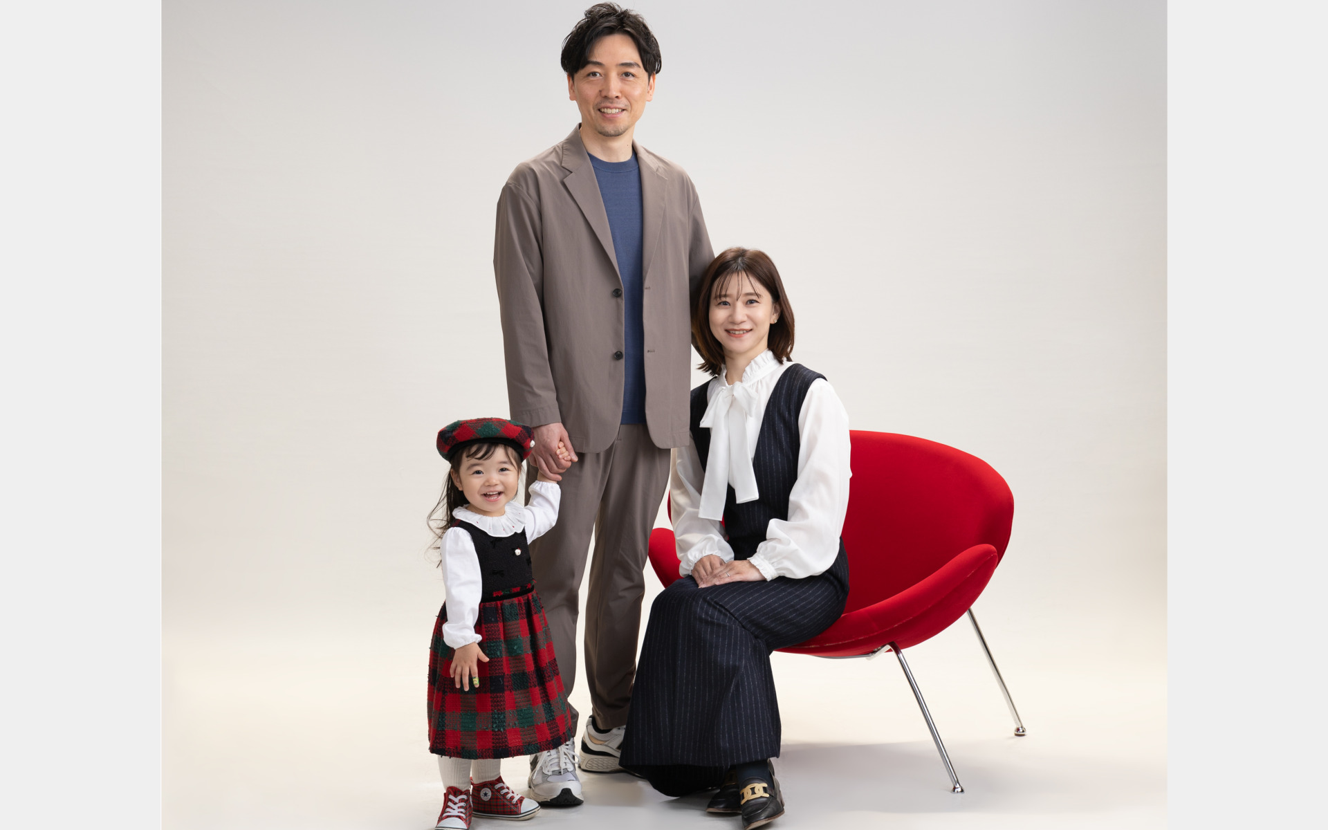 いぬづか写真室/ファミリーフォト/家族写真/西宮/スタジオ