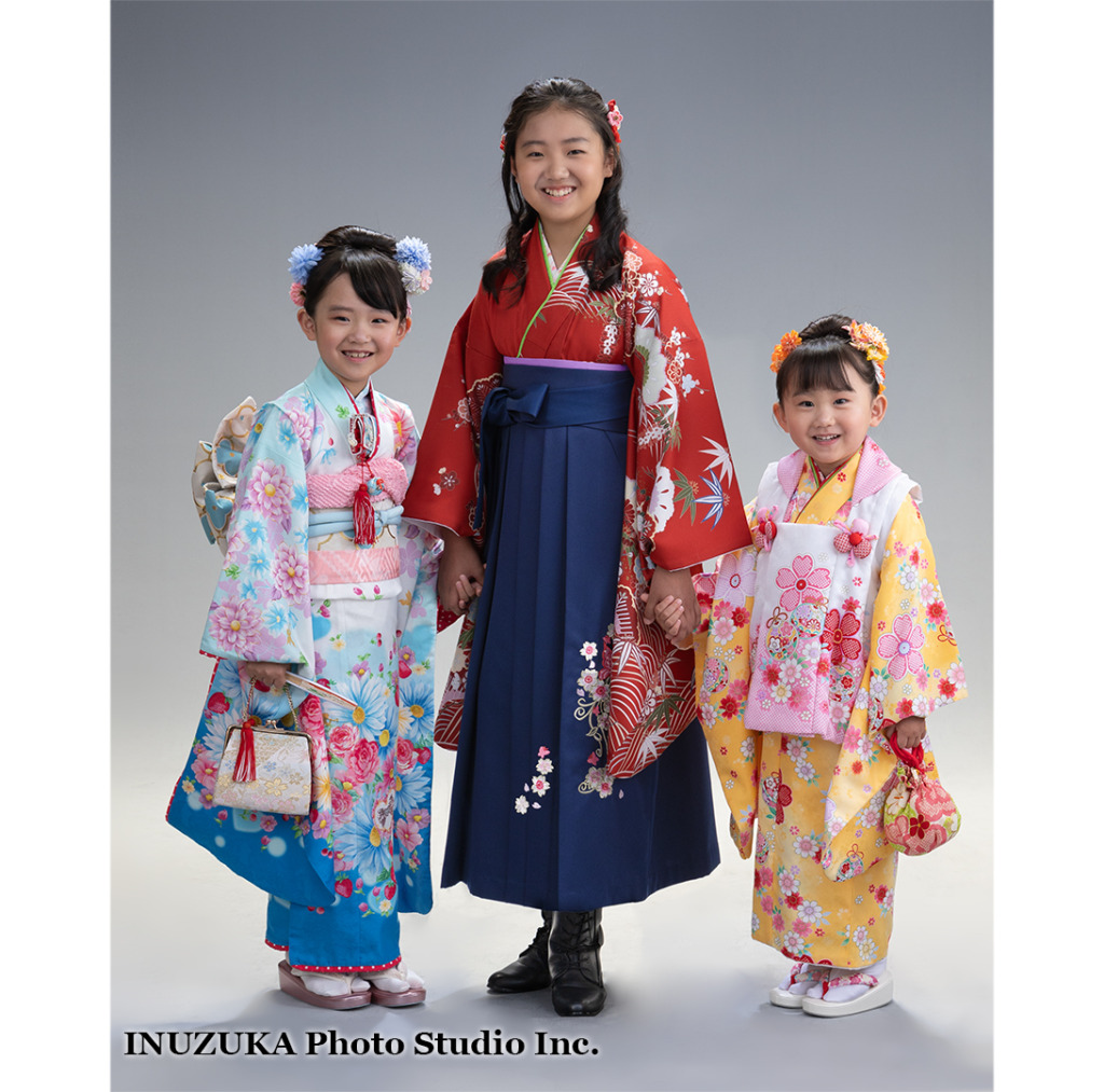 いぬづか写真室で撮影した七五三の写真
