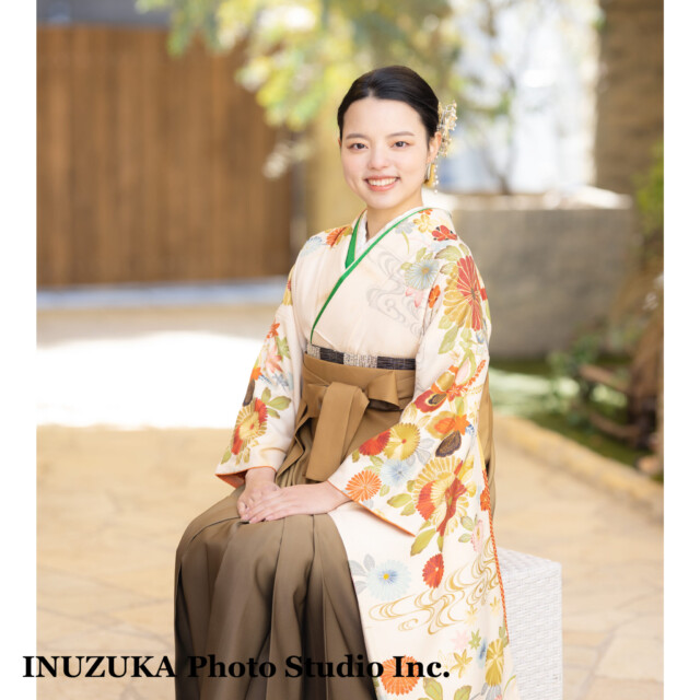 いぬづか写真室/西宮/レンタル衣装/フォトスタジオ/卒業記念/卒業袴