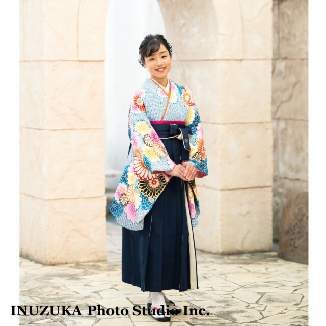 いぬづか写真室/西宮/レンタル衣装/フォトスタジオ/卒業記念/卒業袴