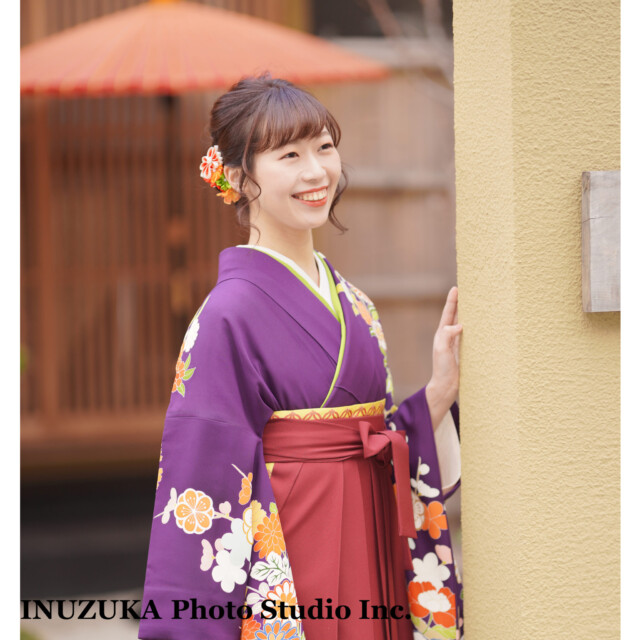 いぬづか写真室/西宮/レンタル衣装/フォトスタジオ/卒業記念/卒業袴