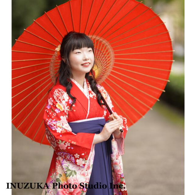 いぬづか写真室/西宮/レンタル衣装/フォトスタジオ/卒業記念/卒業袴