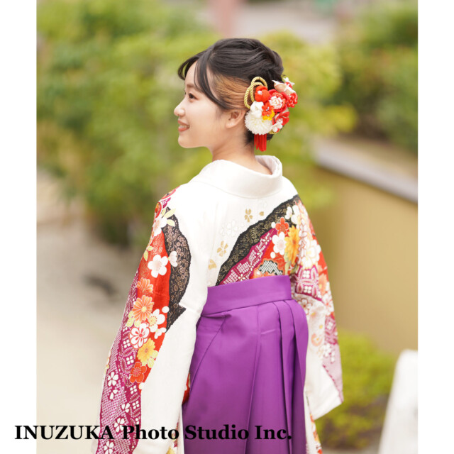 いぬづか写真室/西宮/レンタル衣装/フォトスタジオ/卒業記念/卒業袴