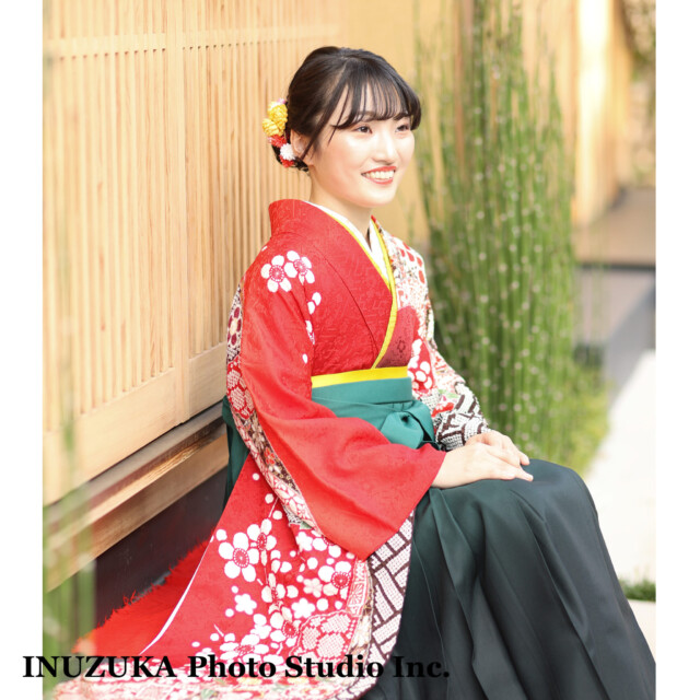 いぬづか写真室/西宮/レンタル衣装/フォトスタジオ/卒業記念/卒業袴