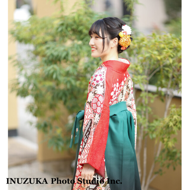 いぬづか写真室/西宮/レンタル衣装/フォトスタジオ/卒業記念/卒業袴