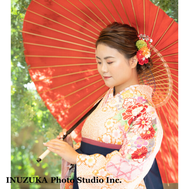 いぬづか写真室/西宮/レンタル衣装/フォトスタジオ/卒業記念/卒業袴