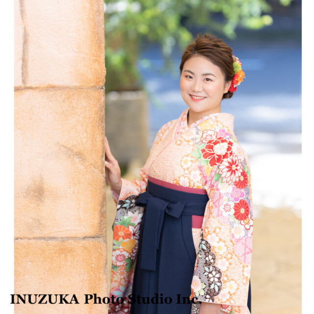 いぬづか写真室/西宮/レンタル衣装/フォトスタジオ/卒業記念/卒業袴
