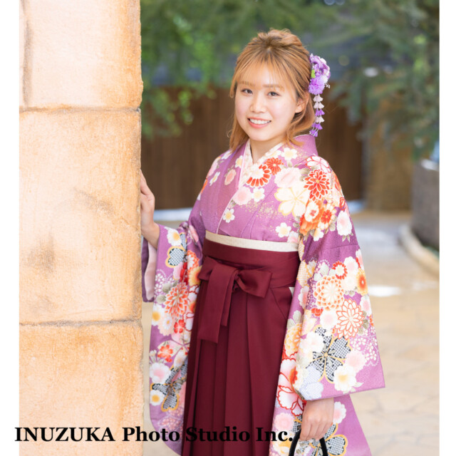 いぬづか写真室/西宮/レンタル衣装/フォトスタジオ/卒業記念/卒業袴