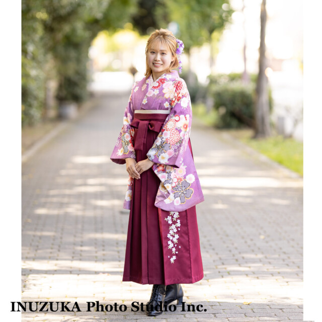 いぬづか写真室/西宮/レンタル衣装/フォトスタジオ/卒業記念/卒業袴