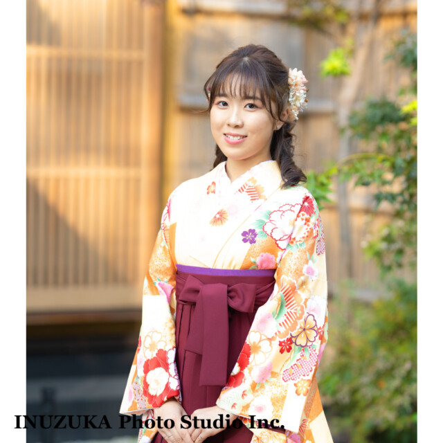 いぬづか写真室/西宮/レンタル衣装/フォトスタジオ/卒業記念/卒業袴
