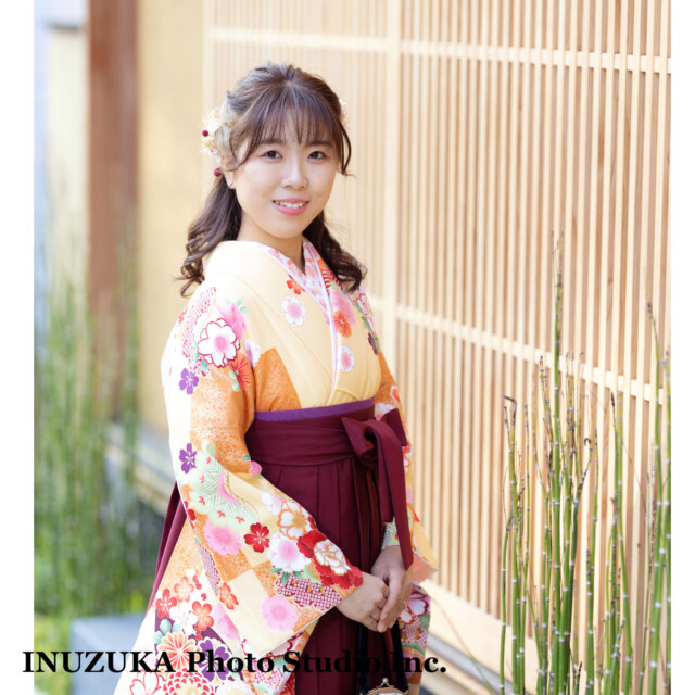 いぬづか写真室/西宮/レンタル衣装/フォトスタジオ/卒業記念/卒業袴