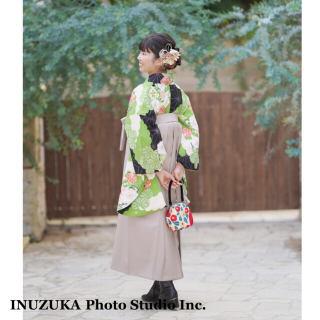 いぬづか写真室/西宮/レンタル衣装/フォトスタジオ/卒業記念/卒業袴