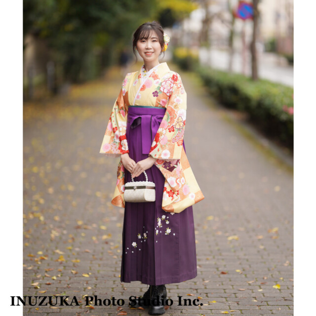 いぬづか写真室/西宮/レンタル衣装/フォトスタジオ/卒業記念/卒業袴