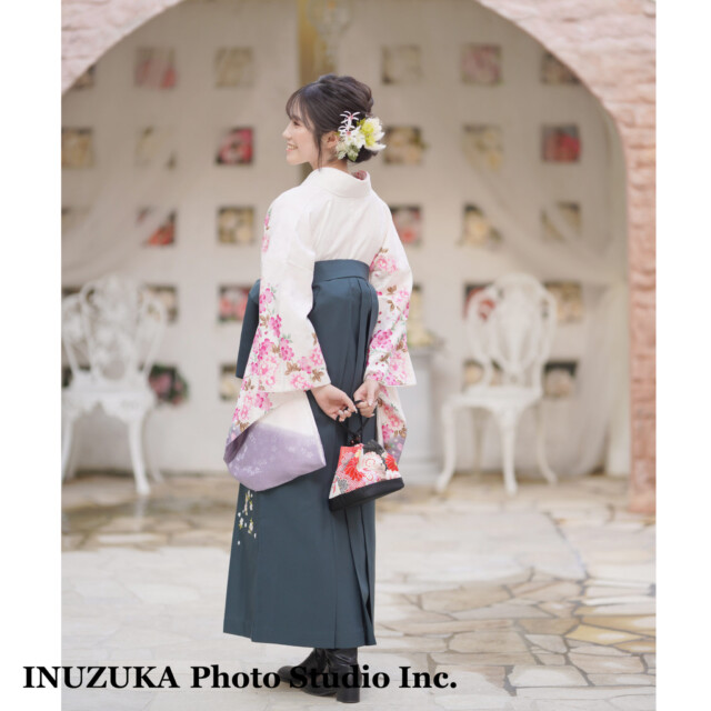 いぬづか写真室/西宮/レンタル衣装/フォトスタジオ/卒業記念/卒業袴