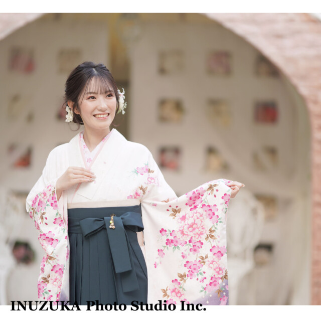 いぬづか写真室/西宮/レンタル衣装/フォトスタジオ/卒業記念/卒業袴