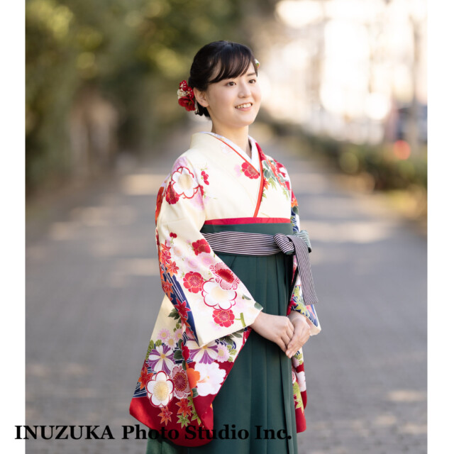 いぬづか写真室/西宮/レンタル衣装/フォトスタジオ/卒業記念/卒業袴