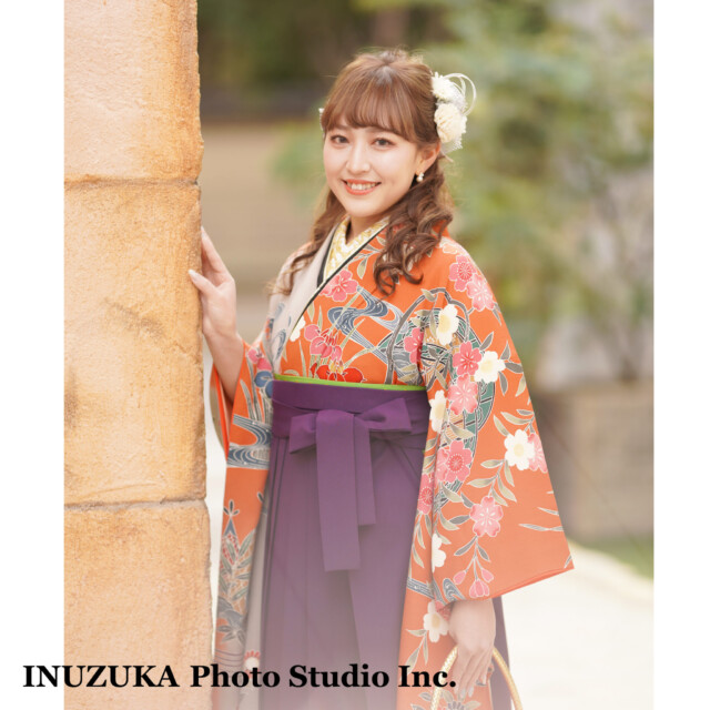 いぬづか写真室/西宮/レンタル衣装/フォトスタジオ/卒業記念/卒業袴