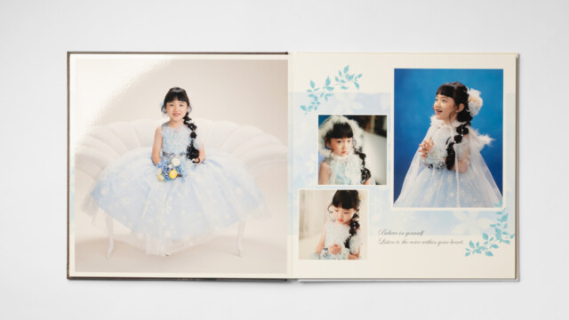 いぬづか写真室/七五三/7歳/3歳/着物/ドレス/日本髪